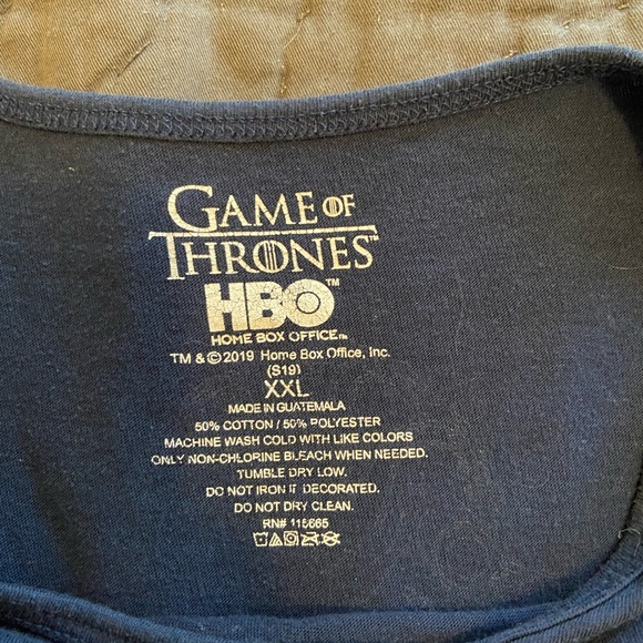HBO Game of Thrones Navy Mother of Dragons tank top - Picture 5 of 5